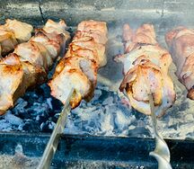 Мякоть свиная на мангале