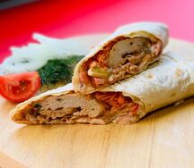 Люля-кебаб куриный в лаваше