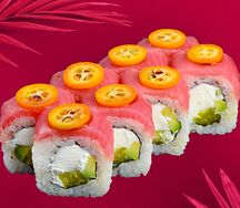 Ролл с тунцом и кумкватом