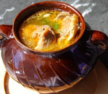 Куза шурпа в горшочке 