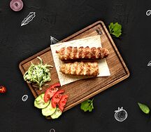 Люля-кебаб из свинины