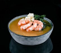 Мисо с креветкой