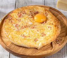 Хачапури карбонара