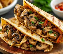 Шаурма без мяса, овощная 