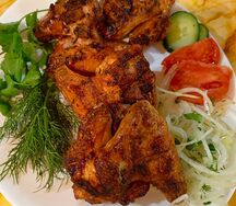 Шашлык из куриных крылышек