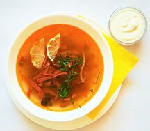 Солянка мясная