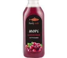 Морс клюквенный Family