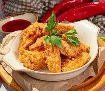 Хрустящие острые крылышки