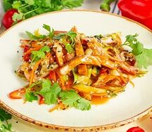Салат с индейкой