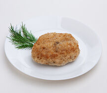 Котлета куриная запеченная