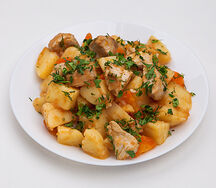 Жаркое с индейкой