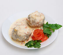 Тефтельки куриные в сливочном соусе