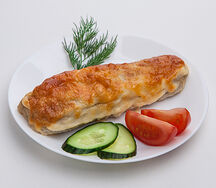Рулет куриный с грибами