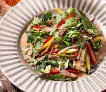 Салат Буженина с овощами