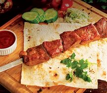 Шашлык маринованный из свинины