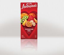 Сок Любимый Тропический микс