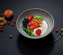 Поке с лососем