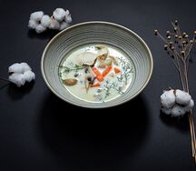 Суп Сливочный с курицей