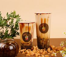 Классика с карамелью и тапиокой L