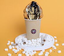 Вафля с бананом и Нутеллой