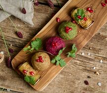 Ассорти бадриджани и пхали