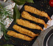 Креветки в панировке