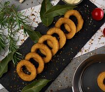 Луковые Кольца в кляре