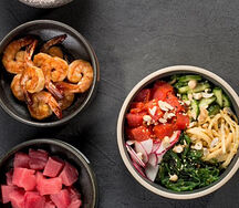 Поке с гребешком