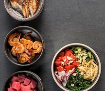 Поке с лососем