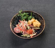 Салат с говяжьим языком