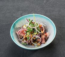 Салат с ростбифом