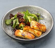 Жареный сыр халуми