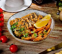 Креветки с соусе Том ям 