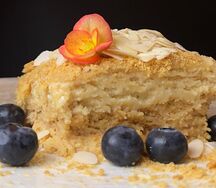 Торт Наполеон заливной