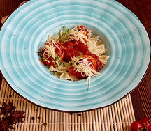 Паста с креветками