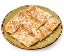 Блинчики ротти с бананом 