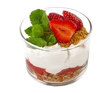 Крамбл клубничный