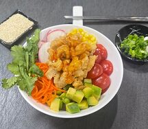 Поке с курицей