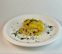 Картофель, запеченный с сыром