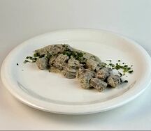 Сердечки в сливках