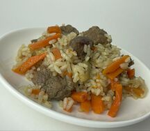 Плов с говядиной