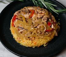 Фахито с рисом манди