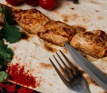 Шиштаук на шампуре