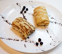 Блины с мясом