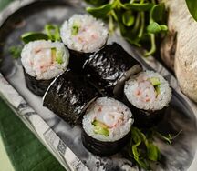 Маки с креветкой