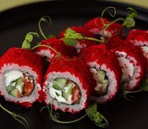 Калифорния с лососем