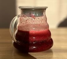 Ягодный чай Черная смородина, жареная семечка