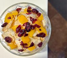 Йогуртово-карамельный десерт