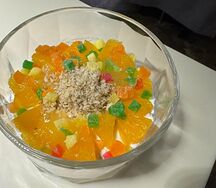 Творог с цукатами