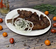 Шашлык из бараньей корейки 